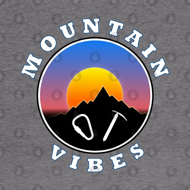 Mountain Vibes - Sun - Slogan Design by AnturoDesign